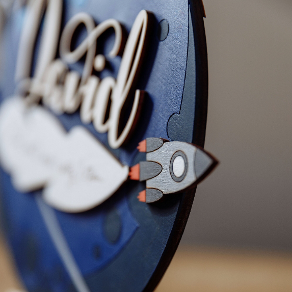 ракета, handmade, newborn gift, дитяча метрика, ім’я дитини