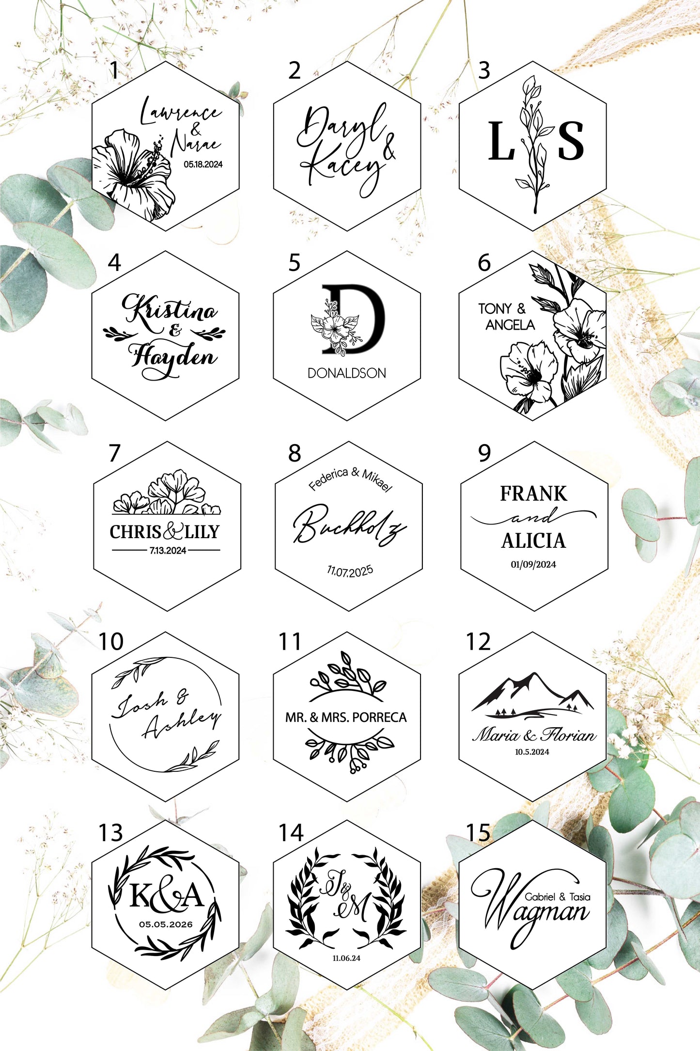 Trauringbox mit Magneten ∙ Hexagon BEIGE