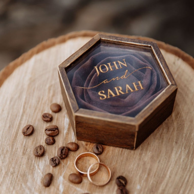 Іменні скриньки для обручок