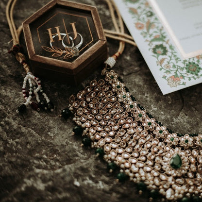 Wedding Ring Bearer Box Rustic Wedding Decor Save The Date ∙ Hexagon BROWN