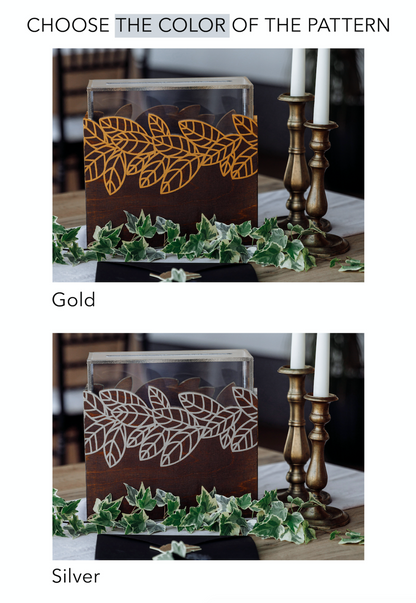 Скриня для конвертів ∙ GOLDEN LEAF