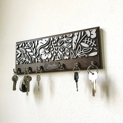 Настінні ключниці
Навісний органайзер для ключів з натурального дерева
ключниця настінна
